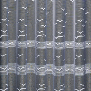 Angel –  Net Curtain with Scalloped Base.